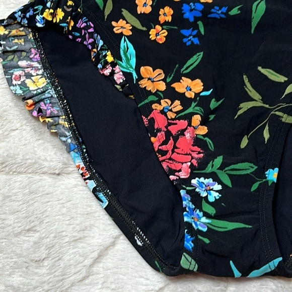 Skinny Dippers Baby Kiss Daisy Duke High-Waist Bikini Bottom size Small NEW NWT - Picture 11 of 15